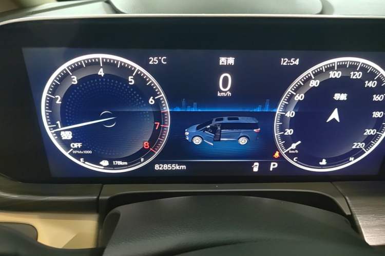 Used Buick GL8 2023 ES Lu Zun Luxury Model Instrument Cluster