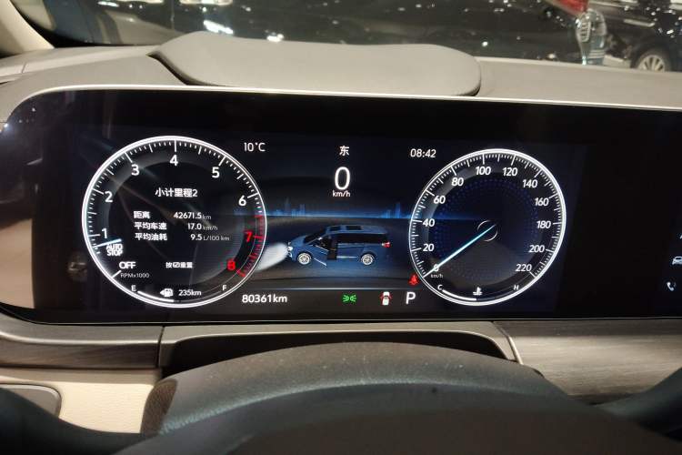 Used Buick GL8 2023 ES Lu Zun Comfort Model Instrument Cluster