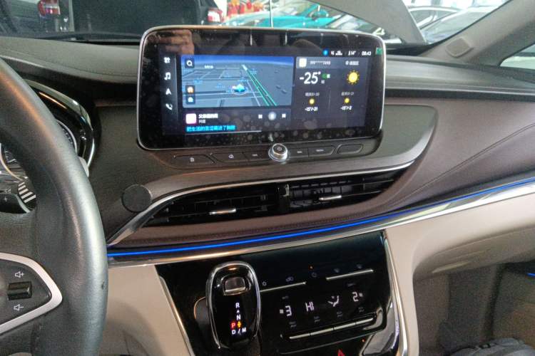 Used Buick GL8 2023 Land Executive Class Smart Enjoyment Model Audio And AC Panel