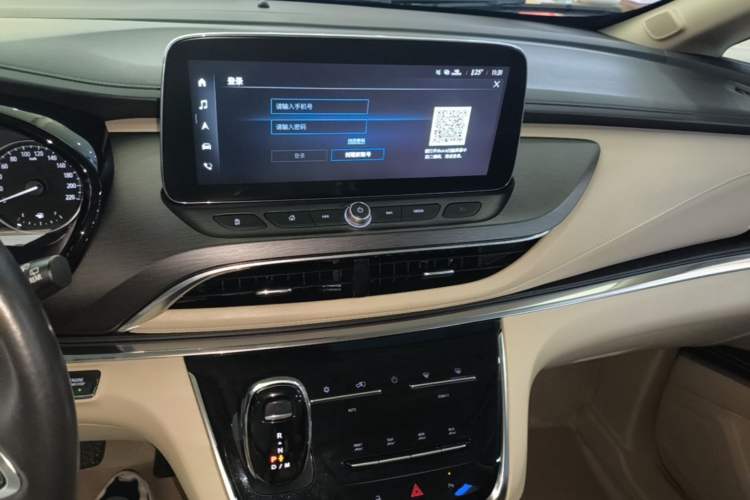 Used Buick GL8 2023 Land Executive Class 652T Luxury Model Audio And AC Panel