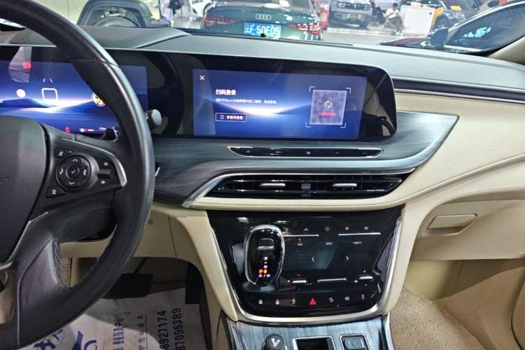 Used Buick GL8 2023 ES Lu Zun Deluxe Model Audio And AC Panel