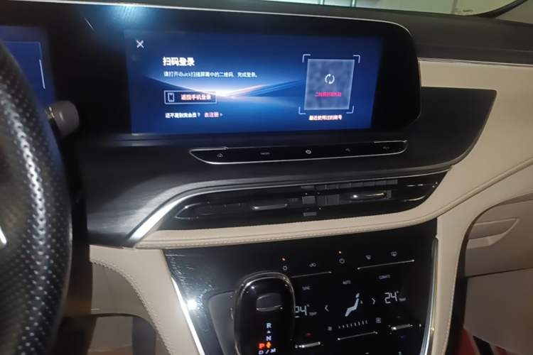 Used Buick GL8 2023 ES Lu Zun Luxury Model Audio And AC Panel