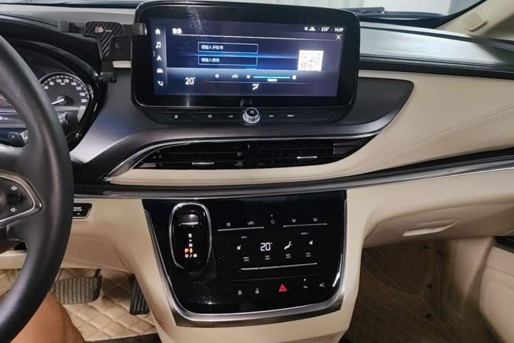 Used Buick GL8 2023 Land Executive Class Deluxe Model Audio And AC Panel