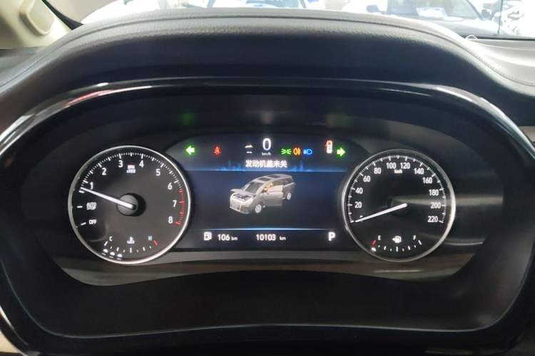 Used Buick GL8 2023 Land Business Class Smart Deluxe Model Instrument Cluster