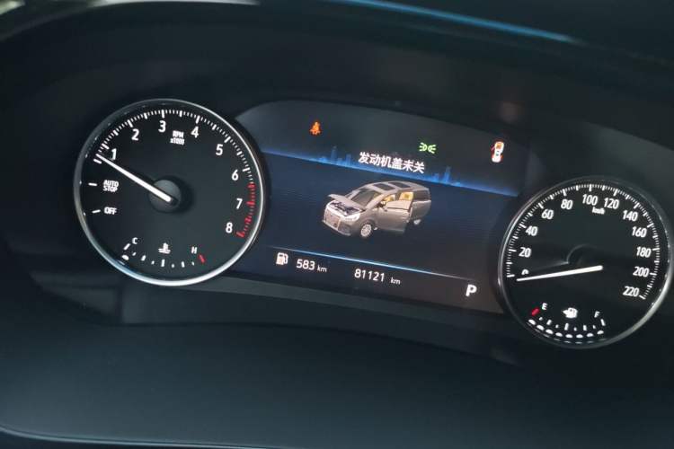 Used Buick GL8 2023 Land Executive Class Smart Enjoyment Model Instrument Cluster