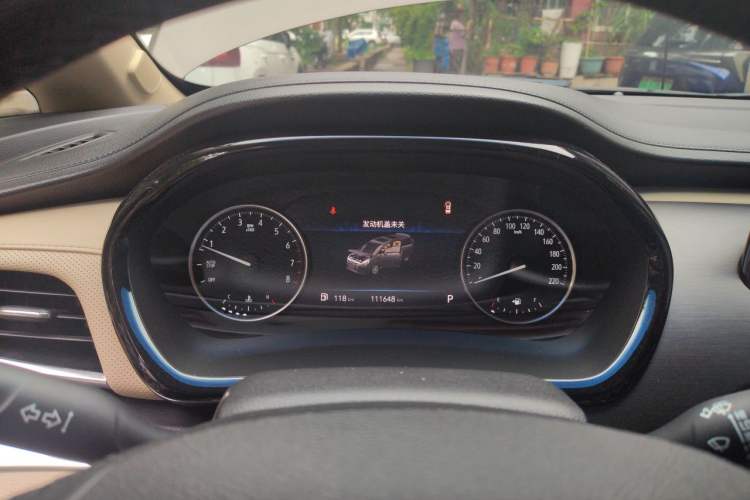 Used Buick GL8 2023 Facelifted Land Cruiser Executive Luxury Version Instrument Cluster