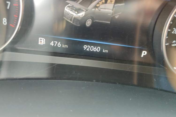 Used Buick GL8 2023 Land Executive Class 652T Luxury Model Odometer Close Up