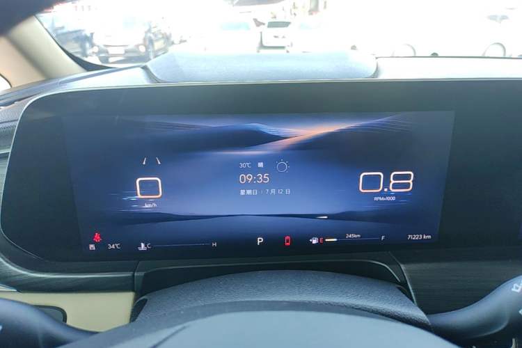 Used Buick GL8 2023 ES Lu Zun Deluxe Model Instrument Cluster