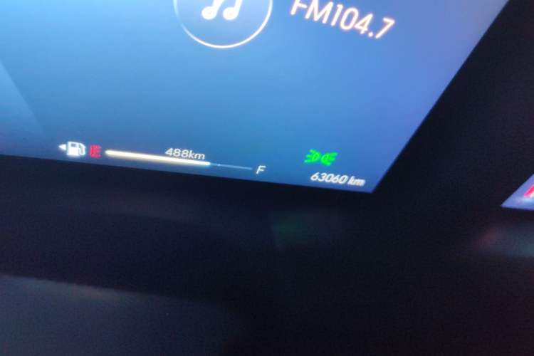 Used Buick GL8 2023 ES Lu Zun Deluxe Model Odometer Close Up