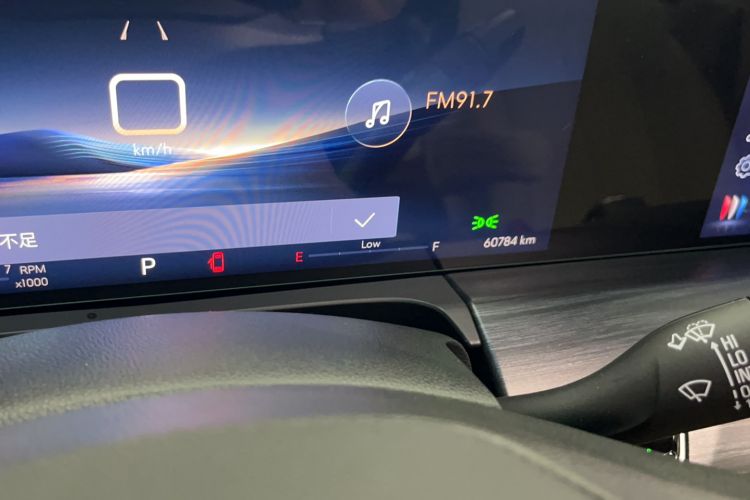 Used Buick GL8 2023 ES Lu Zun Deluxe and Yue Edition Odometer Close Up