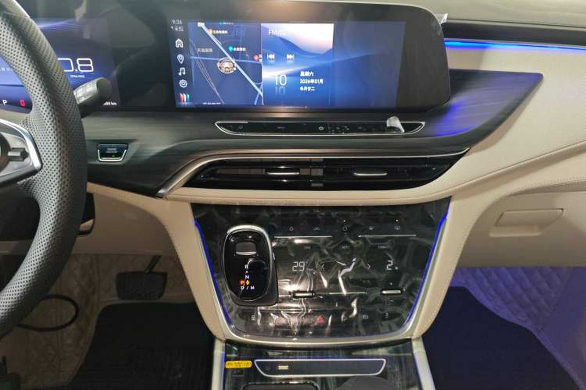 Used Buick GL8 2023 ES Lu Zun Comfort Model Audio And AC Panel