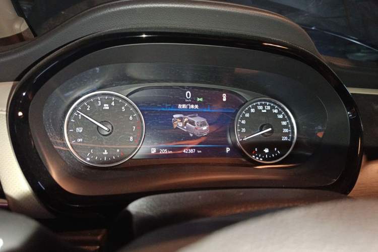Used Buick GL8 2023 Land Executive Class 652T Smart Luxury Model Instrument Cluster
