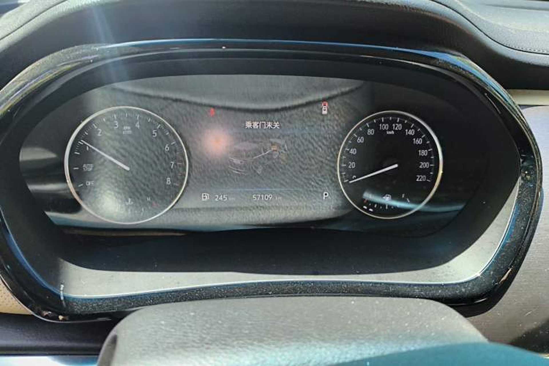 Used Buick GL8 2023 Land Executive Class 652T Luxury Model Odometer Close Up