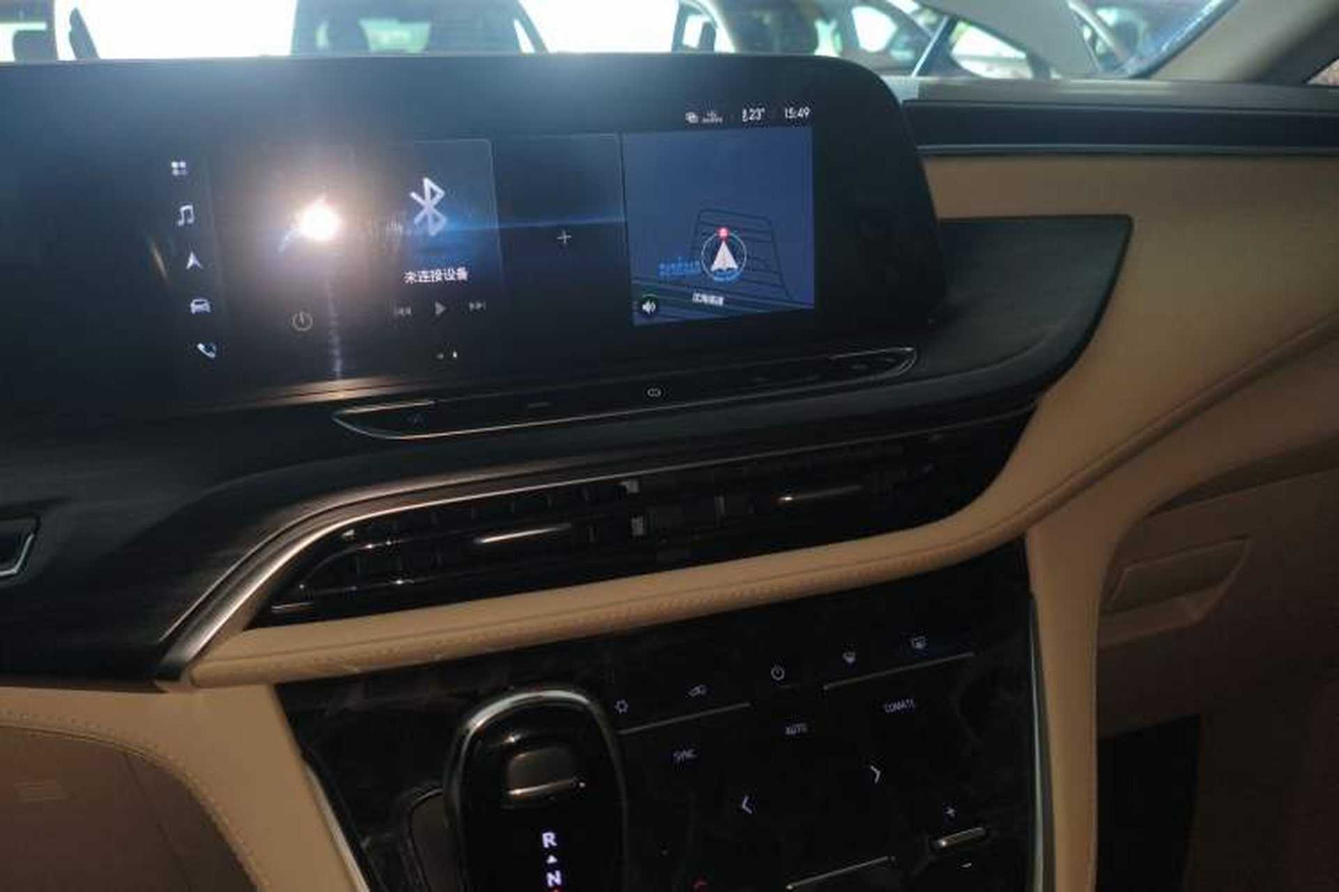 Used Buick GL8 2023 ES Lu Zun Deluxe Model Audio And AC Panel