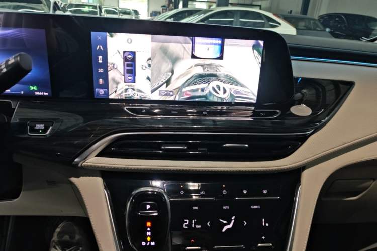 Used Buick GL8 2023 ES Lu Zun Comfort Model Audio And AC Panel