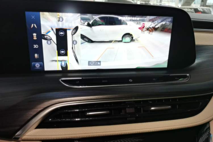 Used Buick GL8 2023 ES Lu Zun Luxury Model Audio And AC Panel