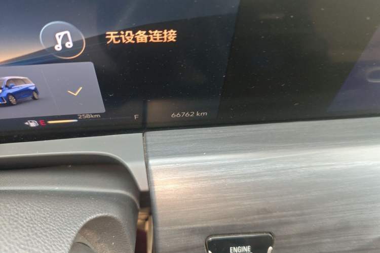 Used Buick GL8 2023 ES Lu Zun Luxury Model Odometer Close Up