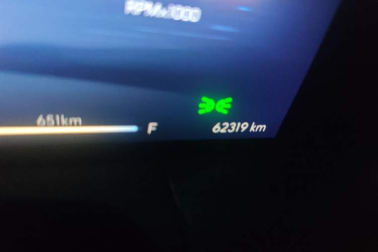 Used Buick GL8 2023 ES Lu Zun Deluxe Model Odometer Close Up