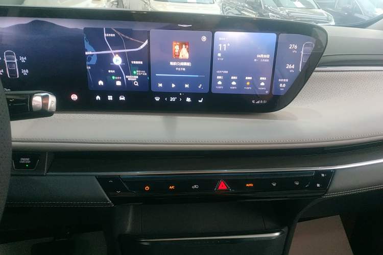 Used Buick GL8 2025 Lu Zun Smart Enjoyment Edition Audio And AC Panel