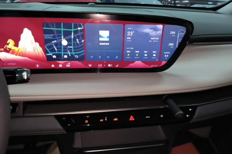 Used Buick GL8 2025 Lu Zun Smart Enjoyment Edition Audio And AC Panel