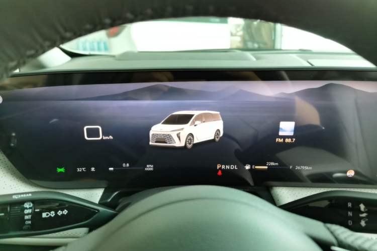 Used Buick GL8 2025 Lu Zun Smart Enjoyment Edition Instrument Cluster