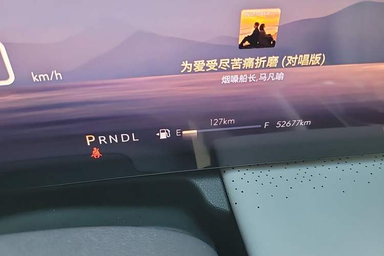 Used Buick GL8 2025 Lu Zun Deluxe Edition Odometer Close Up