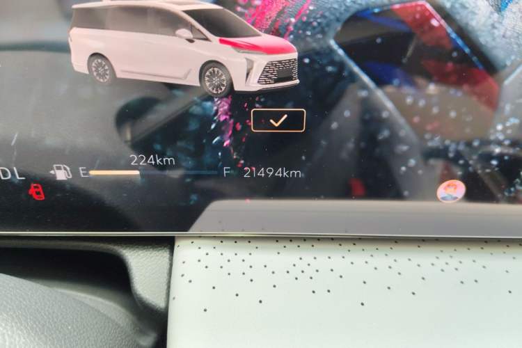 Used Buick GL8 2025 Lu Zun Deluxe Edition Odometer Close Up
