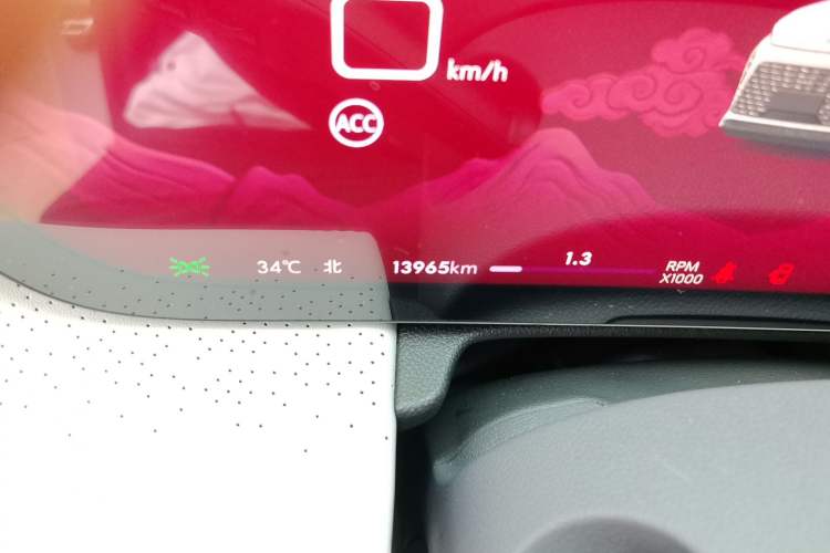 Used Buick GL8 2026 Model Lu Zun Smart Enjoyment Edition Odometer Close Up
