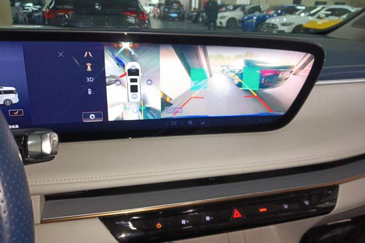 Used Buick GL8 New Energy 2024 Lu Zun Deluxe Edition 7-Seater Audio And AC Panel