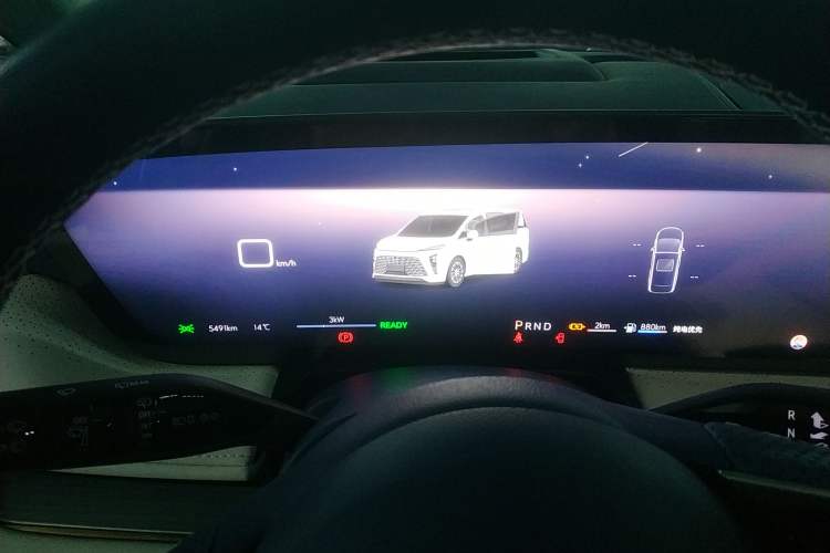 Used Buick GL8 New Energy 2024 Lu Zun Luxury Edition 6-Seater Instrument Cluster