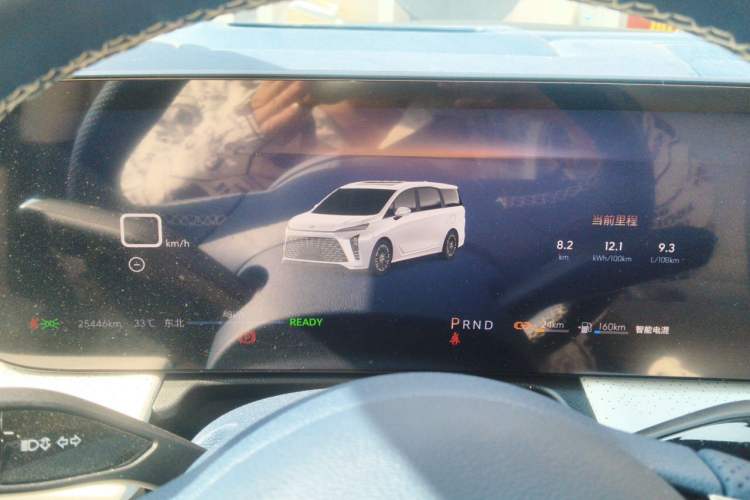 Used Buick GL8 New Energy 2024 Lu Zun Luxury Edition 7-Seater Instrument Cluster
