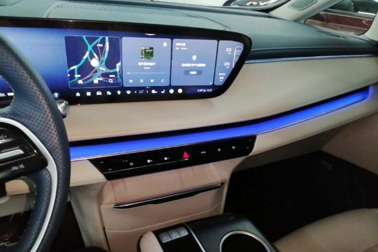 Used Buick GL8 New Energy 2024 Lu Zun Luxury Edition 7-Seater Audio And AC Panel