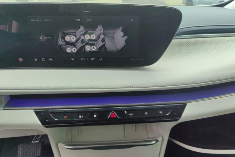 Used Buick GL8 New Energy 2024 Lu Zun Luxury Edition 7-Seater Audio And AC Panel