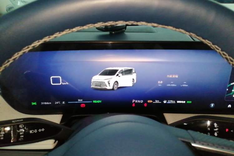 Used Buick GL8 New Energy 2024 Lu Zun Luxury Edition 7-Seater Instrument Cluster