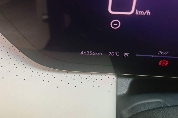 Used Buick GL8 New Energy 2024 Lu Zun Deluxe Edition 7-Seater Odometer Close Up