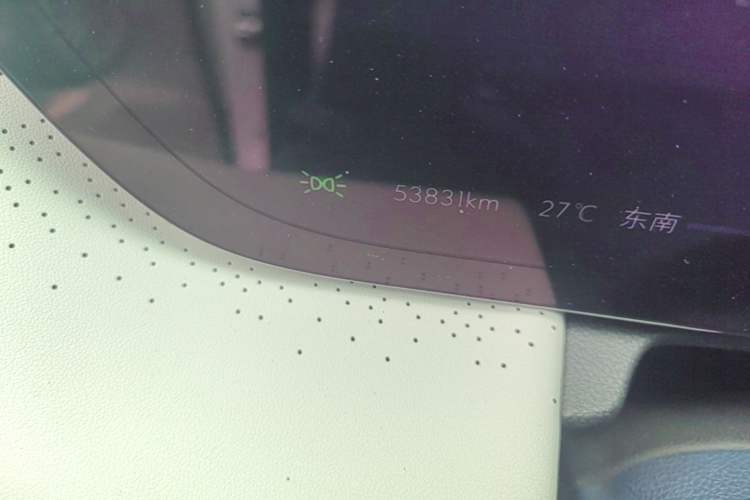 Used Buick GL8 New Energy 2024 Lu Zun Luxury Edition 7-Seater Odometer Close Up