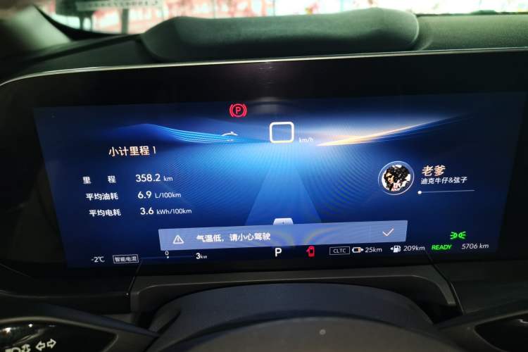 Used Buick GL8 New Energy 2025 Lu Shang Luxury Edition 7-Seater Instrument Cluster