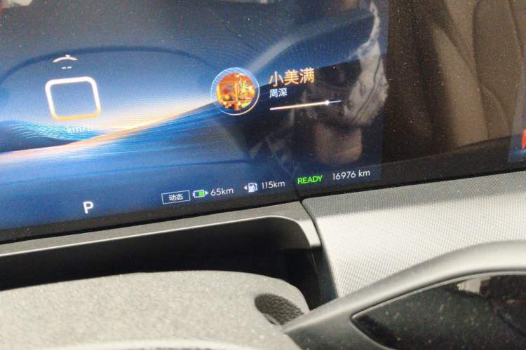 Used Buick GL8 New Energy 2025 Lu Shang Luxury Edition 7-Seater Odometer Close Up