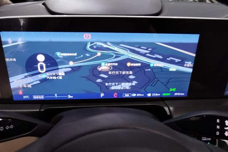 Used Buick GL8 New Energy 2025 Lu Shang Luxury Edition 7-Seater Instrument Cluster