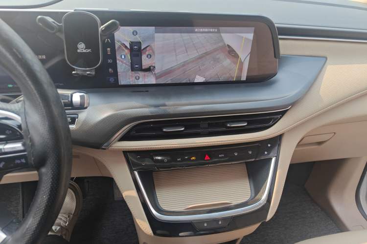 Used Buick GL8 New Energy 2025 Lu Shang Smart Enjoyment Edition 7-Seater Audio And AC Panel