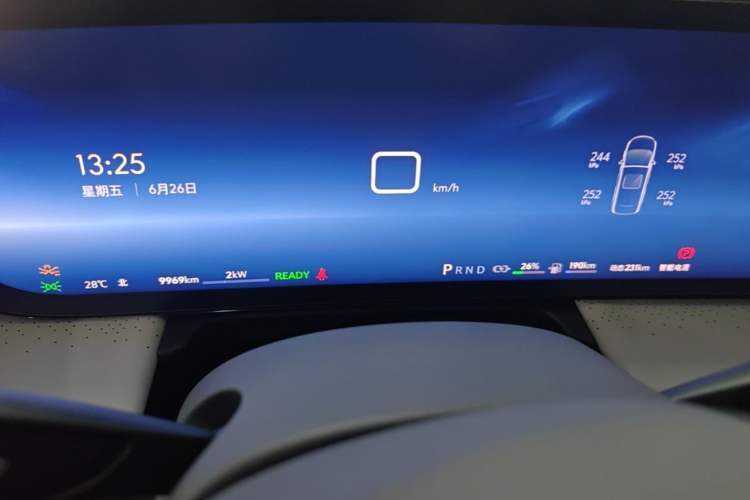 Used Buick GL8 New Energy 2026 Model Lu Zun Smart Enjoyment Edition Instrument Cluster