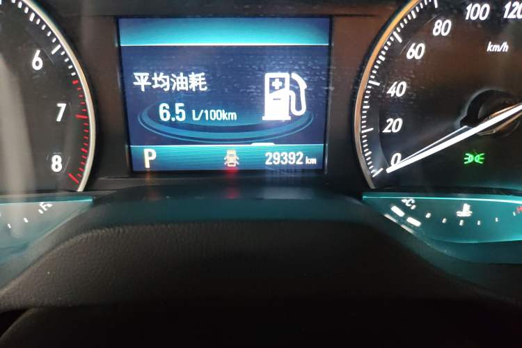 Used Buick GT 2021 Revised Version Flagship 1.5L Automatic Elite Edition Odometer Close Up