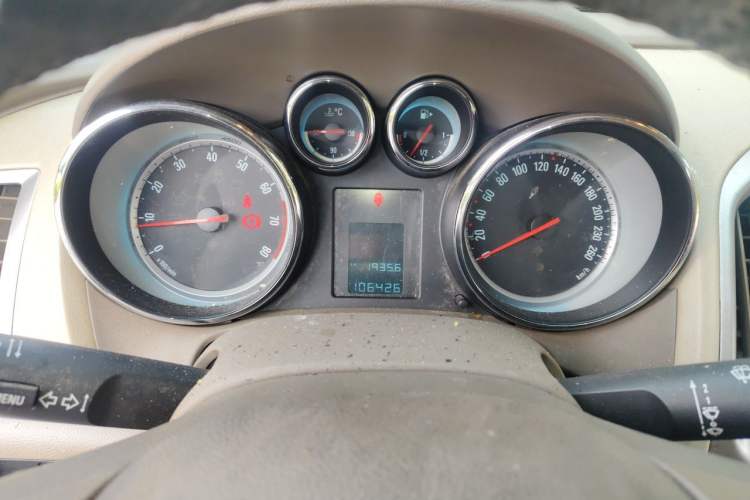 Used Buick GT 2012 GT 1.6L Manual Entry-Level Model Instrument Cluster