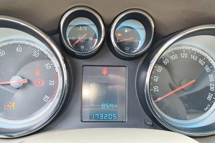 Used Buick GT 2012 GT 1.6L Manual Entry-Level Model Instrument Cluster