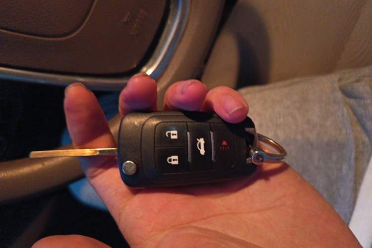 Used Buick GT 2012 GT 1.6L Automatic Fashion Edition Vehicle Key