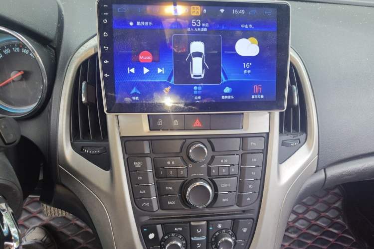 Used Buick GT 2012 XT 1.6L Automatic Fashion Edition Audio And AC Panel