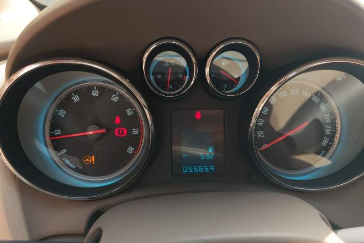 Used Buick GT 2012 GT 1.6L Manual Entry-Level Model Instrument Cluster