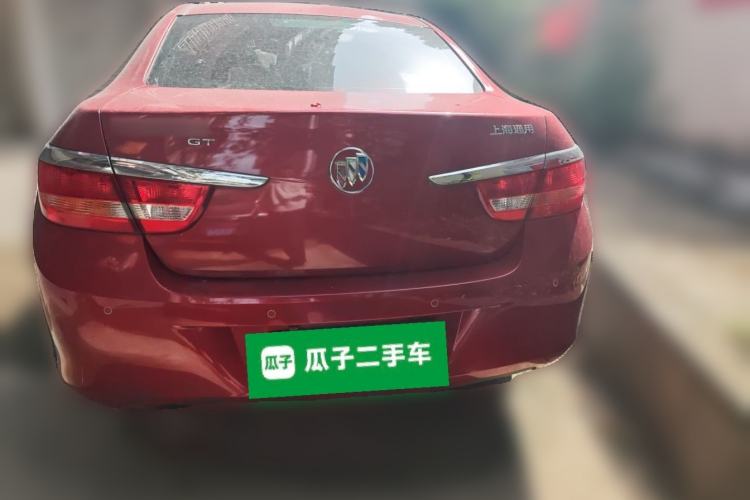 Used Buick GT 2012 GT 1.6L Manual Entry-Level Model Rear