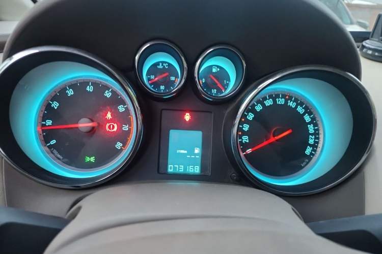 Used Buick GT 2012 GT 1.6L Manual Entry-Level Model Instrument Cluster