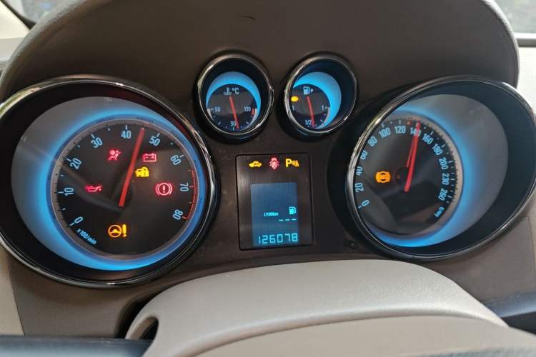 Used Buick GT 2013 GT 1.6L Manual Entry-Level Model Instrument Cluster